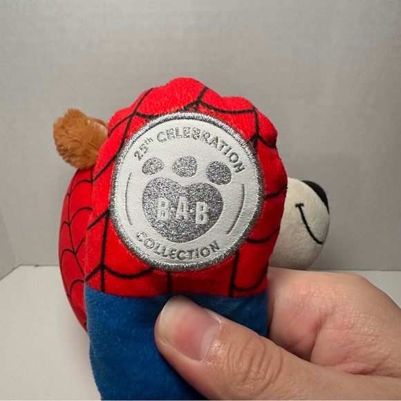 Build a Bear Spiderman 25th Celebration Plush - Picture 7 of 9
